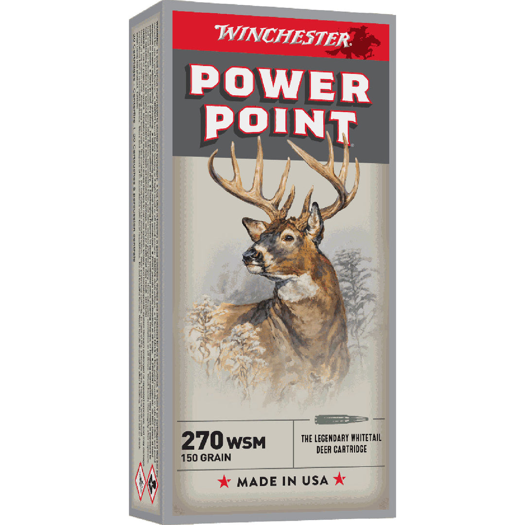 Winchester Power Point 270WSM 150gr PP .270 WIN