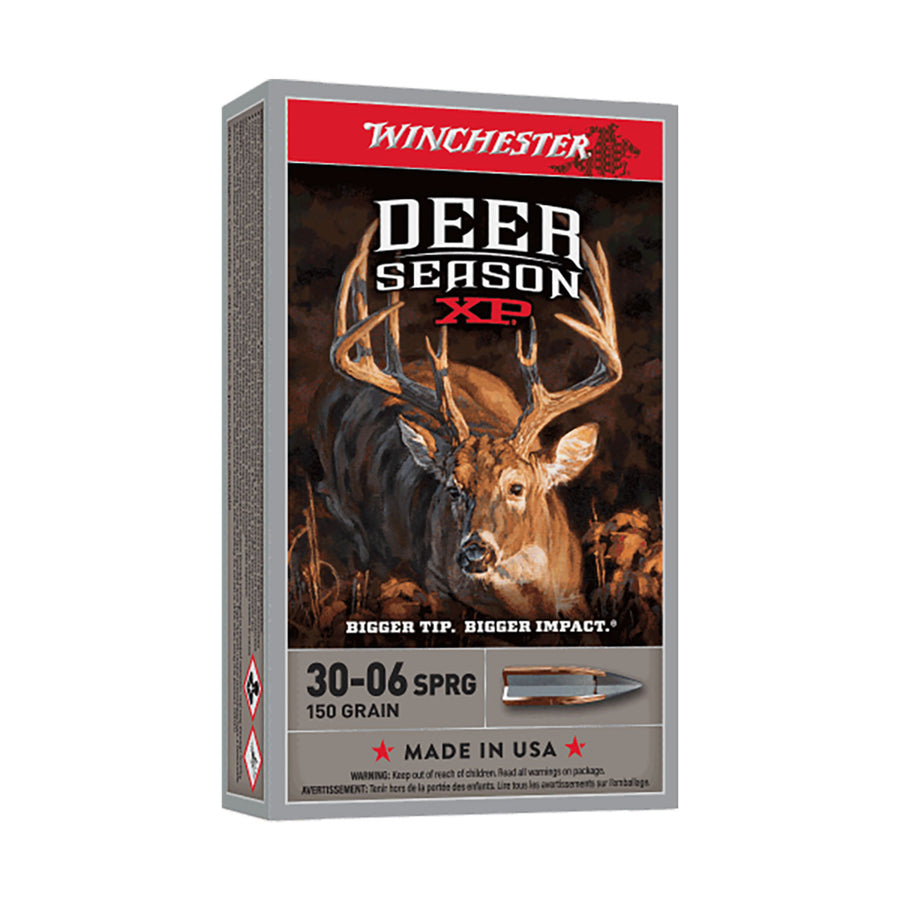 Winchester Deer Season .30-06 Springfield 150gr Centrefire Ammo - 20 Rounds