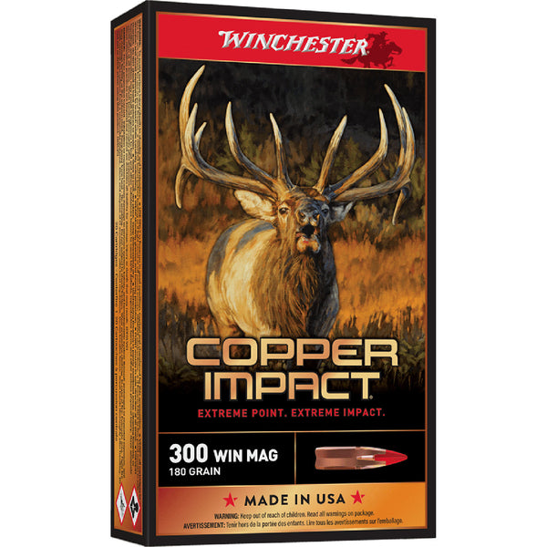 Winchester Copper Impact LF 300wm 180gr XP - 20 Rounds