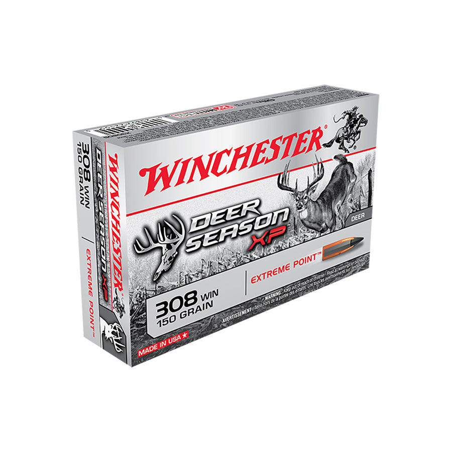 Winchester Deer Season .308 Win 150gr Centrefire Ammo - 20 Rounds