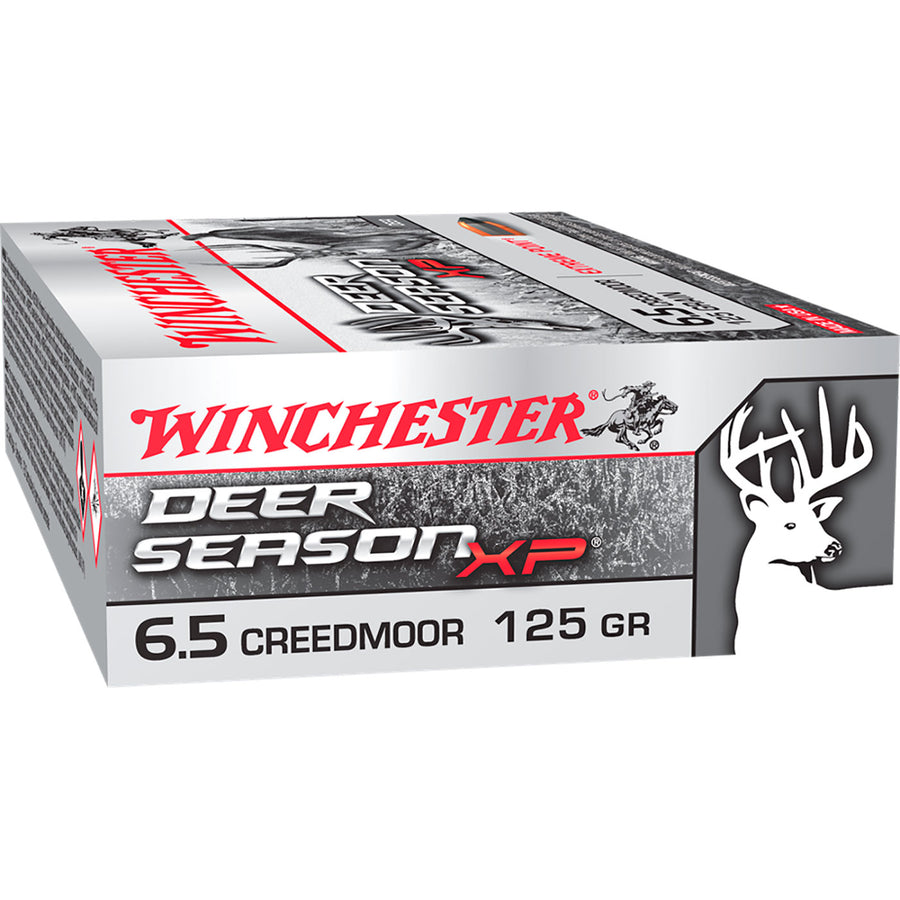 Winchester Deer Season 6.5 Creedmoor 125gr XP Ammo - 20 Rounds 6.5 CREEDMOOR
