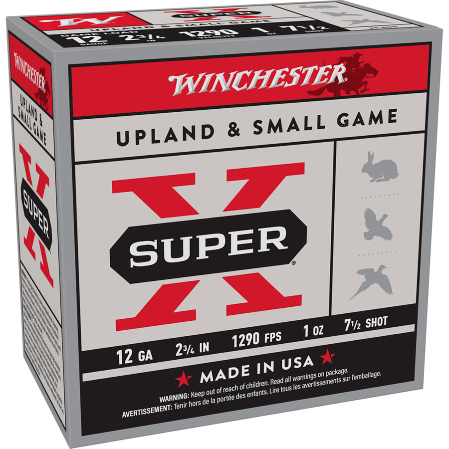 Winchester Super X 12 Gauge 7.5 - 2 3/4 1oz Shotshell - Slab (250 Rounds) 12 GAUGE