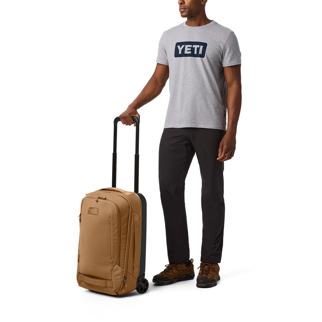 YETI Crossroads 35L / 22in Wheeled Luggage - Alpine Brown