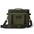 YETI Hopper Flip 18 Soft Cooler - Charcoal — 18 / Olive/Black