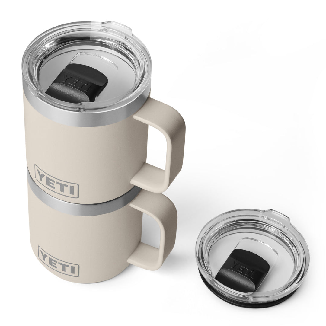 YETI Rambler 10oz (296ml) Stackable Mug with Durasip Ceramic Lining - Black