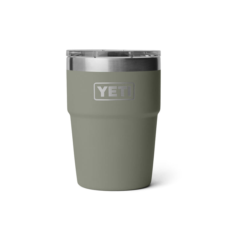 YETI Rambler 16oz (473ml) Stackable Cup with Magslider Lid - Pampa Green