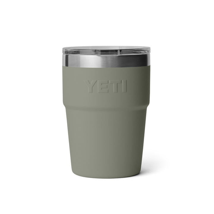 YETI Rambler 16oz (473ml) Stackable Cup with Magslider Lid - Pampa Green