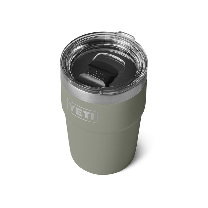 YETI Rambler 16oz (473ml) Stackable Cup with Magslider Lid - Pampa Green