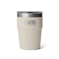 YETI Rambler 16oz (473ml) Stackable Cup with Magslider Lid - Black — 473ml / Cape Taupe