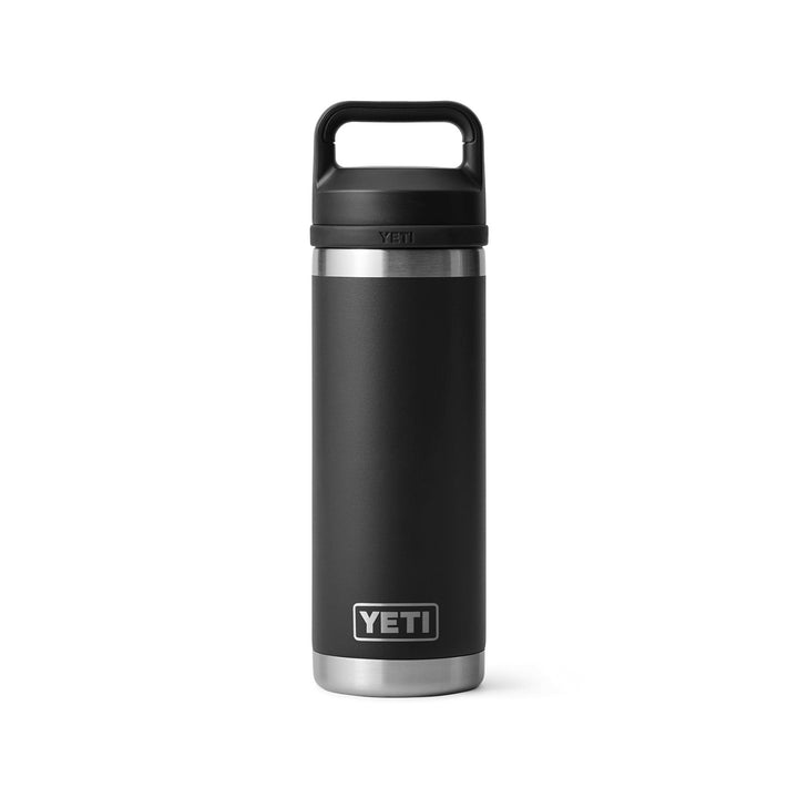 YETI Rambler 18oz (532ml) Bottle with Chug Cap - Black
