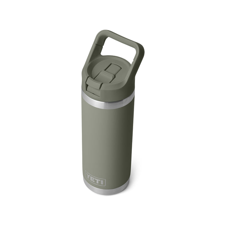 YETI Rambler 18oz (532ml) Straw Bottle - Pampa Green