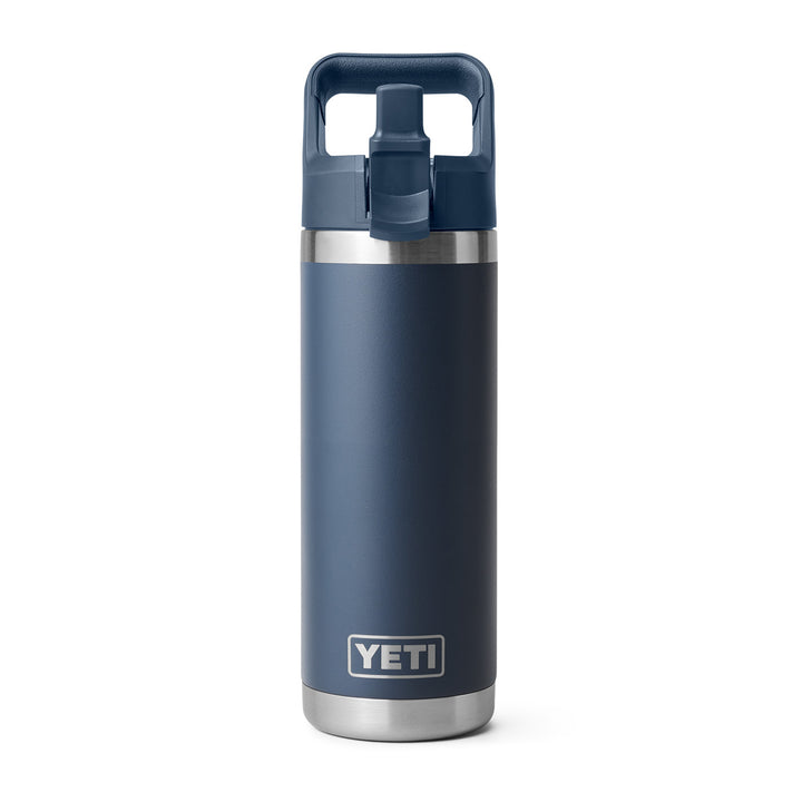 YETI Rambler 18oz (532ml) Straw Bottle - Navy