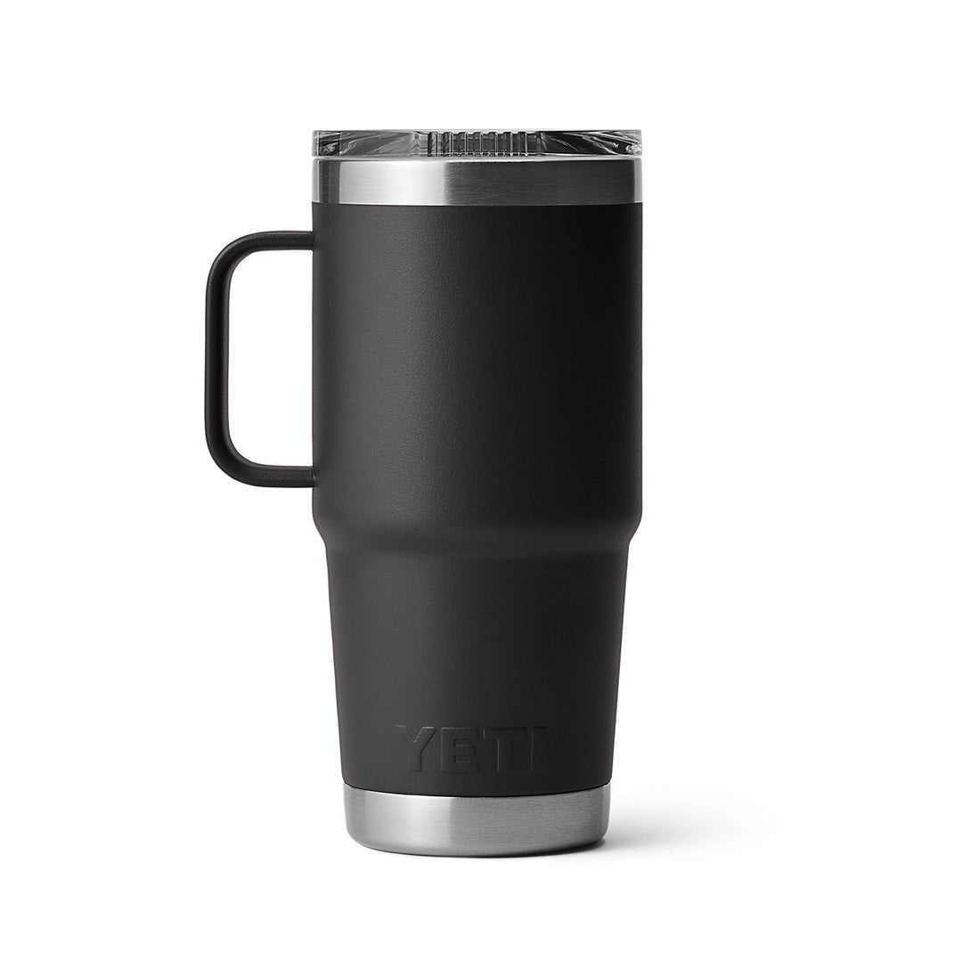 YETI Rambler 20oz (591ml) Travel Mug with Stronghold Lid - Black