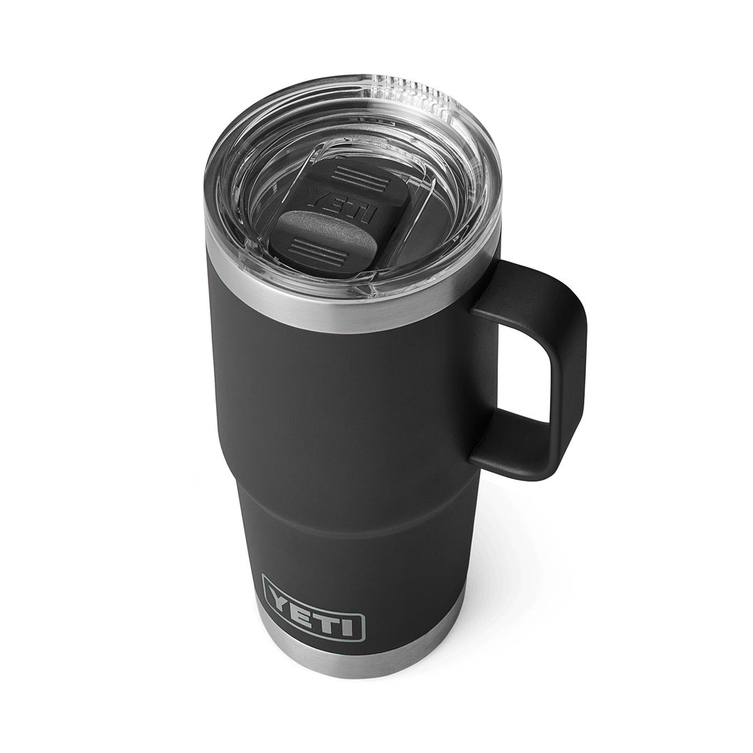 YETI Rambler 20oz (591ml) Travel Mug with Stronghold Lid - Black