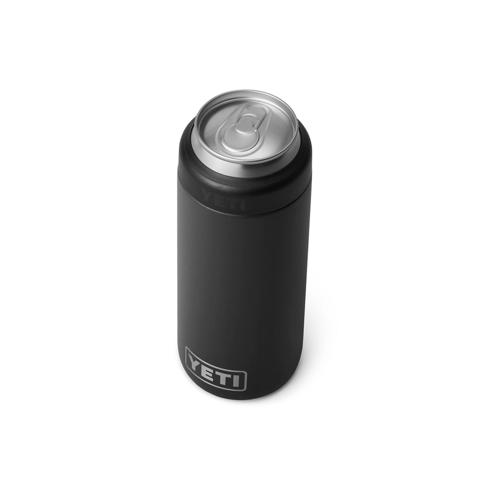YETI Rambler 355ml Colster Slim Can Cooler - Black