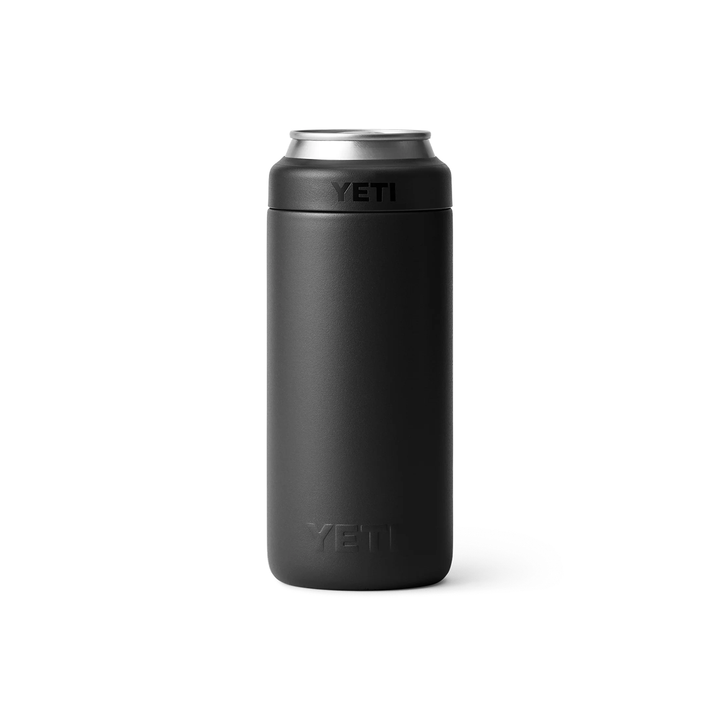 YETI Rambler 355ml Colster Slim Can Cooler - Black