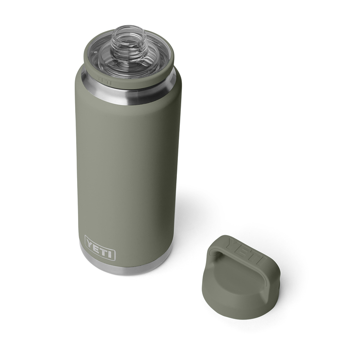 YETI Rambler 36oz (1065ml) Bottle with Chug Cap - Pampa Green