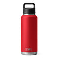 YETI Rambler 46oz (1.4L) Bottle with Chug Cap - Black — 1.4L / Rescue Red