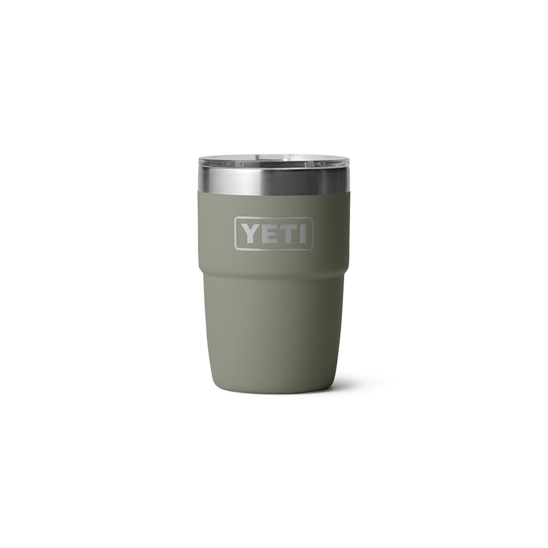 YETI Rambler 8oz (236ml) Stackable Cup with Magslider Lid - Pampa Green