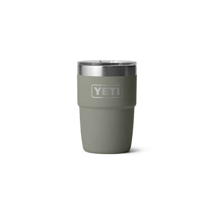 YETI Rambler 8oz (236ml) Stackable Cup with Magslider Lid - Pampa Green