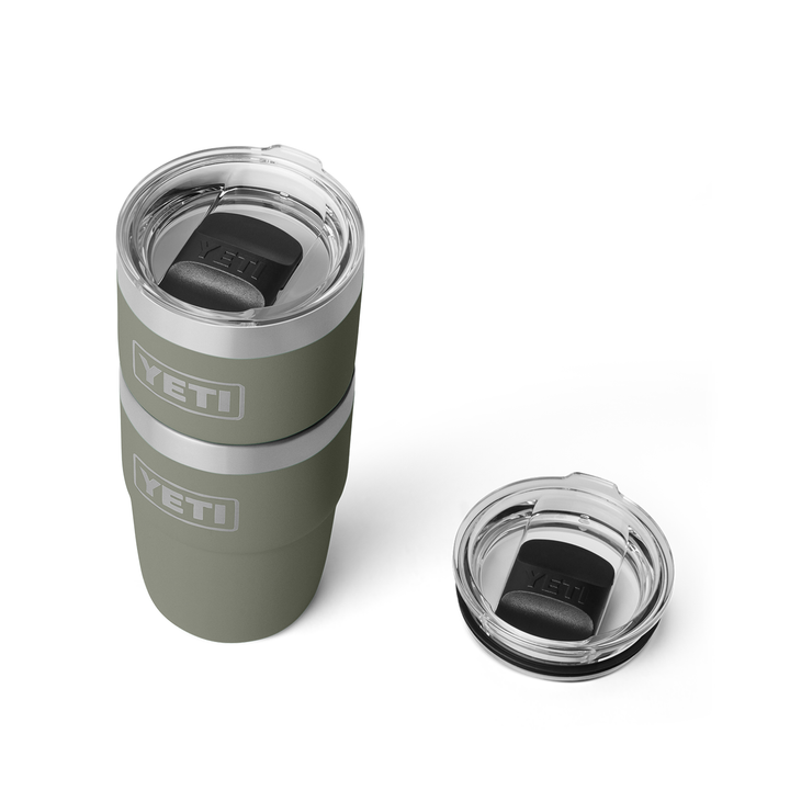 YETI Rambler 8oz (236ml) Stackable Cup with Magslider Lid - Pampa Green