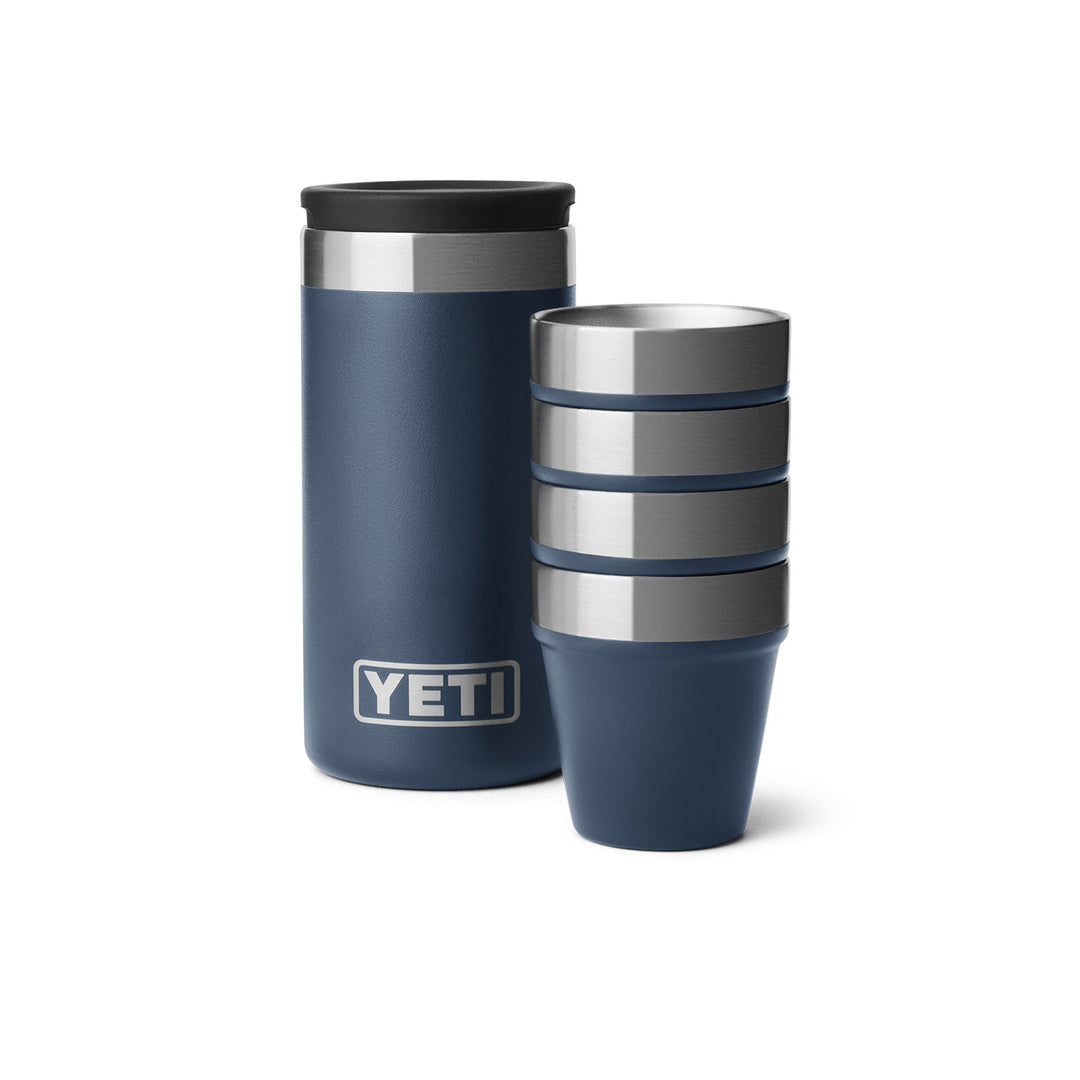 YETI Shot Glasses & Case with Carrying Case - Black