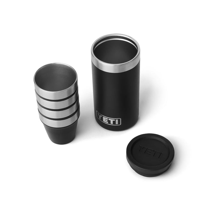 YETI Shot Glasses & Case with Carrying Case - Black