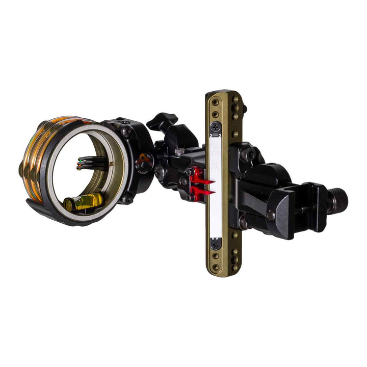axcel landslyde custom series bowhunting picatinny slider waccustat ii scope 019in micro 3 pin left hand alnd p319 4bk sl venture 1