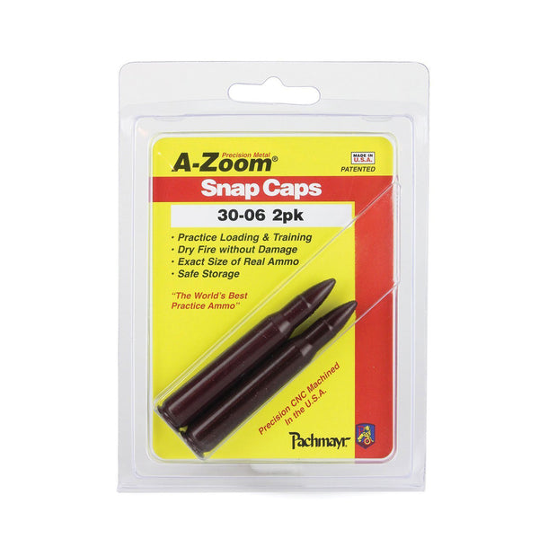 A-Zoom Snap Caps - 2 Pack .30-06 Win Red