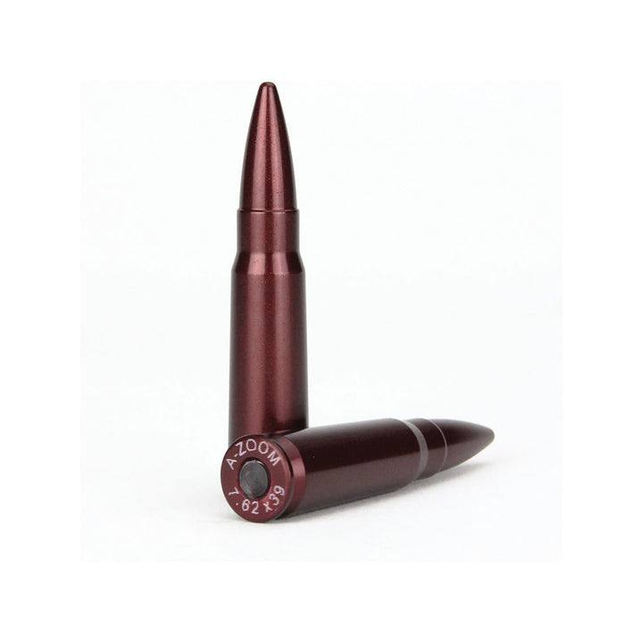A-Zoom Snap Caps - 2 Pack 7.62X39 Red
