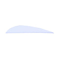 Bohning Bronco Vanes - 4inch - 100 Pack — 4 inches / White