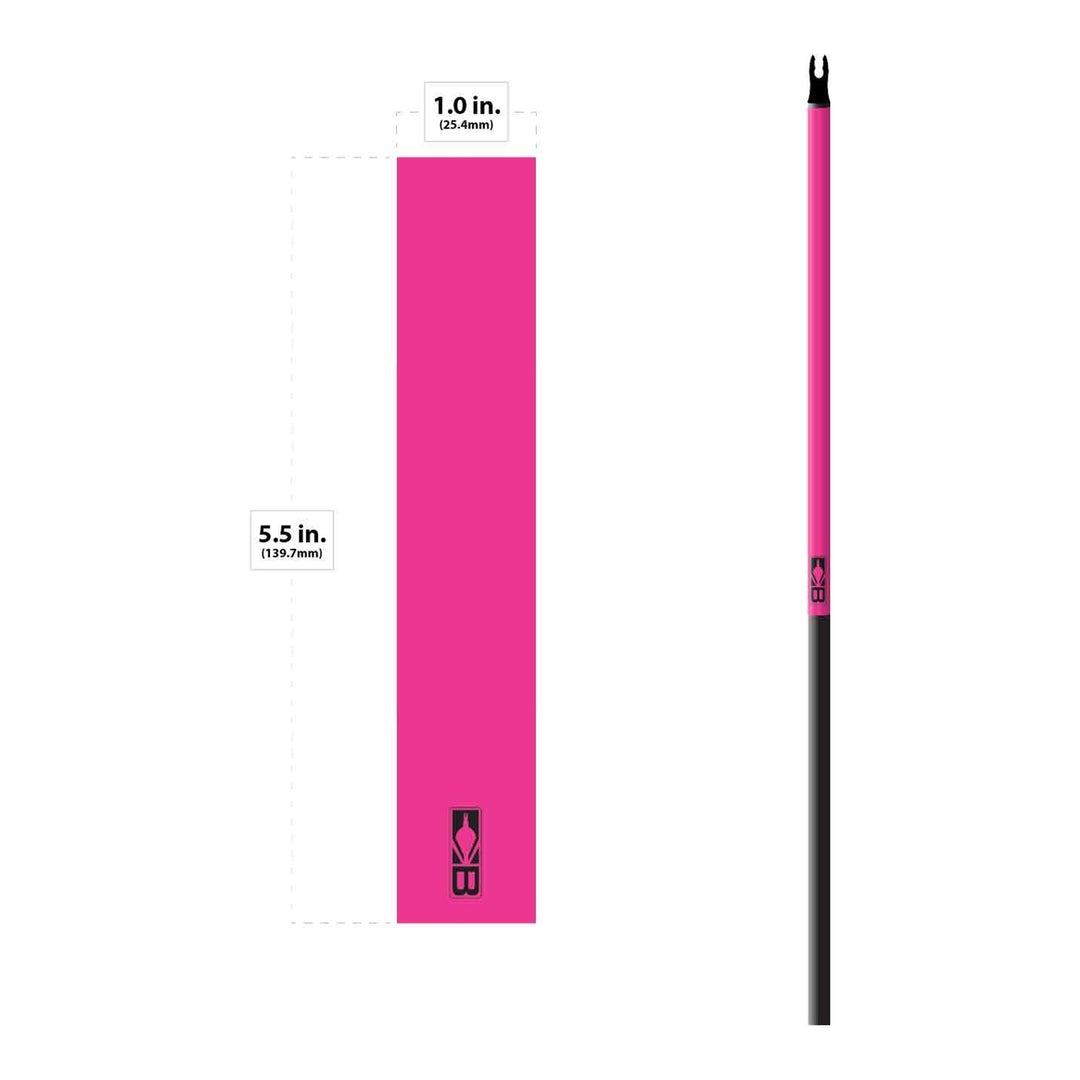 bohning solid color arrow wraps 55 inch for small diameter up to 1764 inch 13pk 14802970102 venture 9