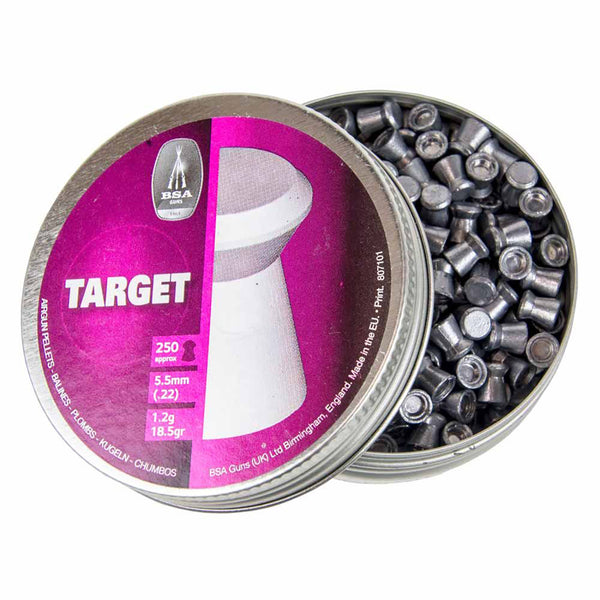 BSA Target Air Rifle Pellets 18.5 gr - .22 CAL