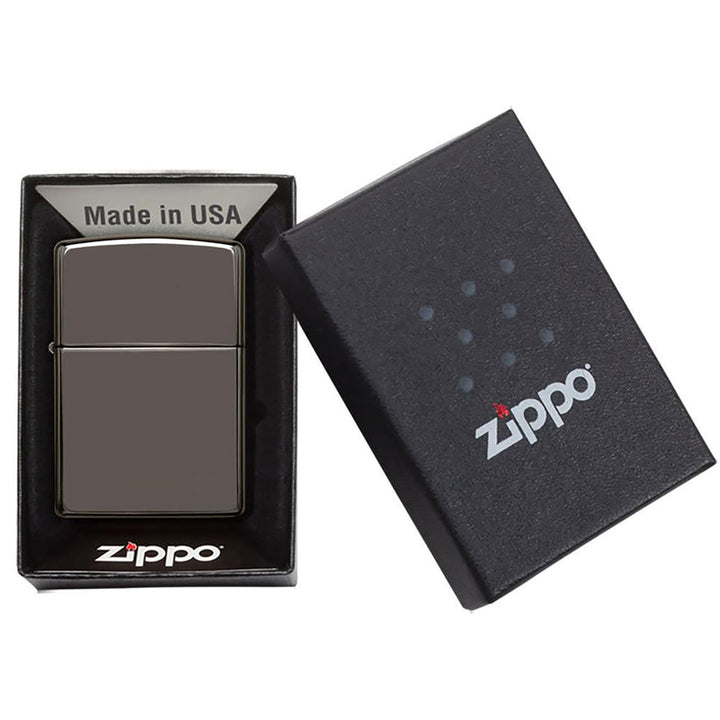Zippo Classic Black Ice Windproof Lighter