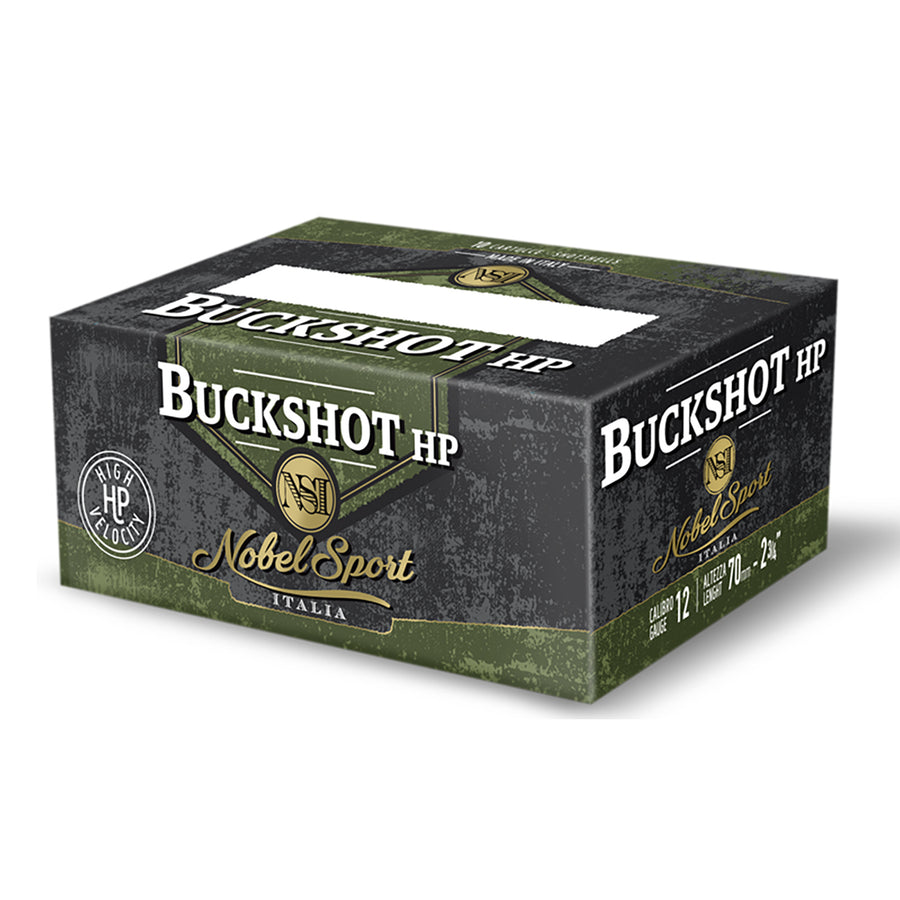 NSI Buckshot HP Shot Shell Ammo Pack - 33 gram SG/000 - 1325FPS - 10 Rounds