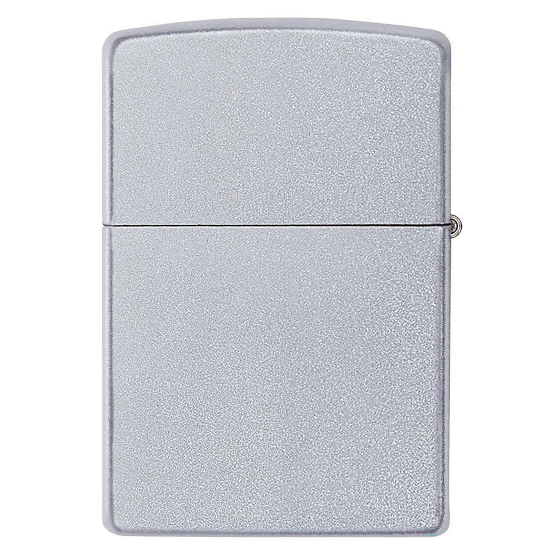 Zippo Satin Chrome Lighter - Outdoor