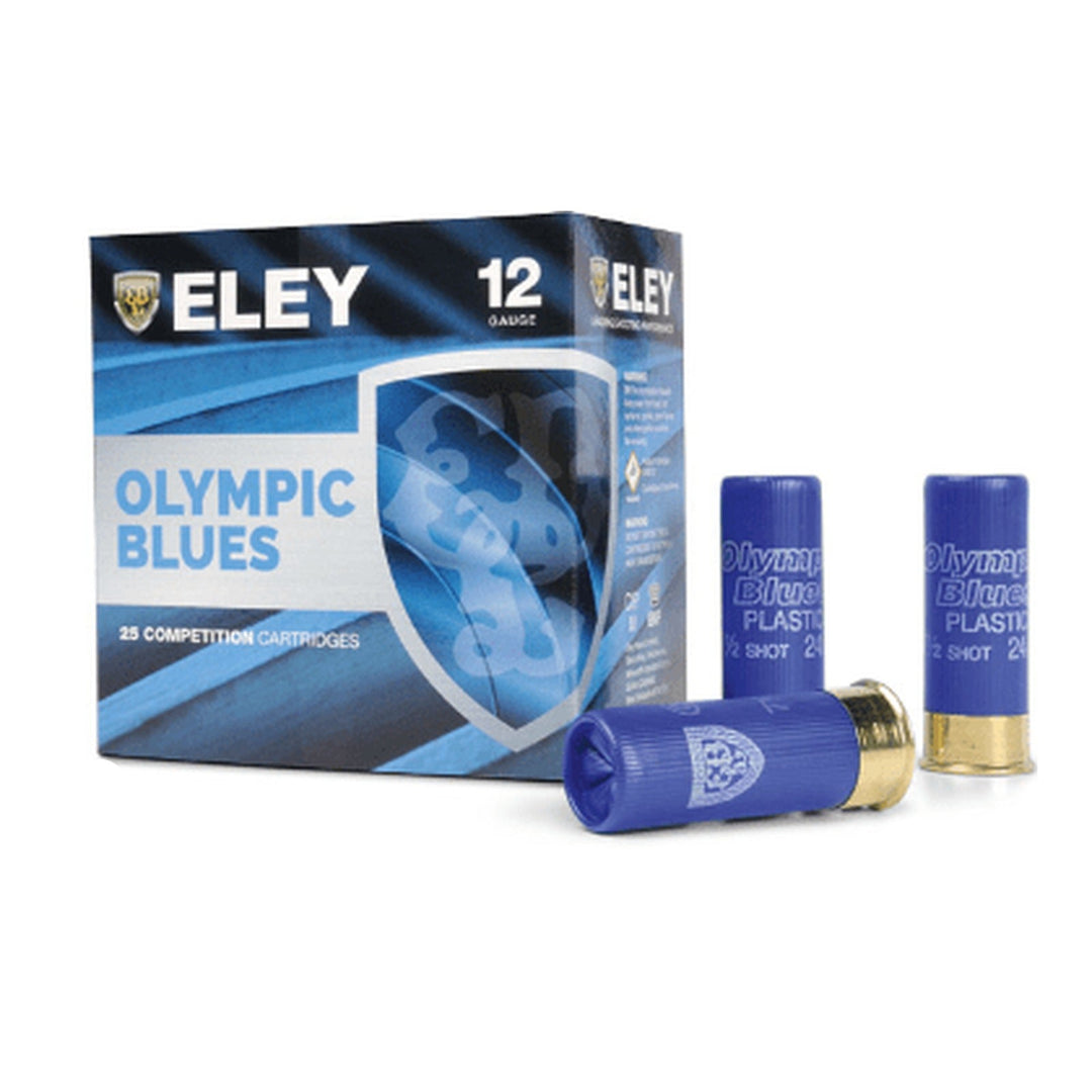 eley olympic blues 12g 28gr 8 1250fps shot shell 250 round slab eo12288 250rds slab venture 1