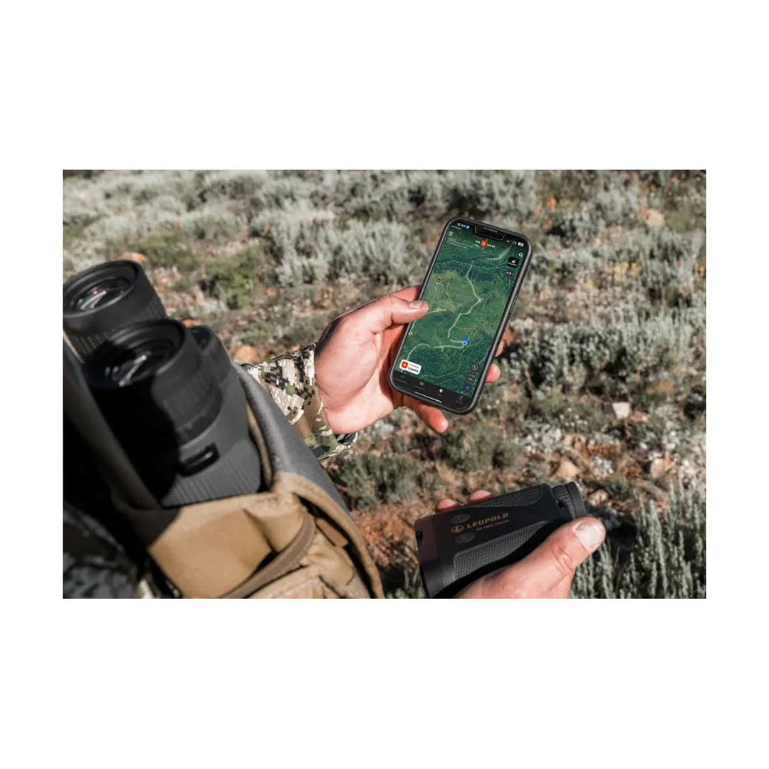 Leupold Rx-5000 Tbr/W Rangefinder With Dna Black Red Oled Bluetooth