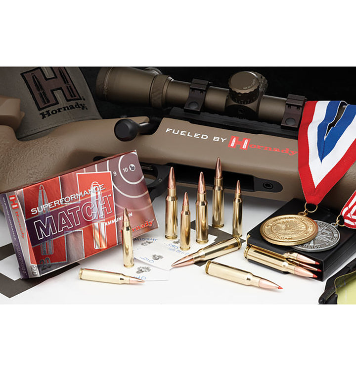 Hornady Superperformance BTHP 5.56 Nato 75gr Centrefire Ammuntiion - 20 Rounds