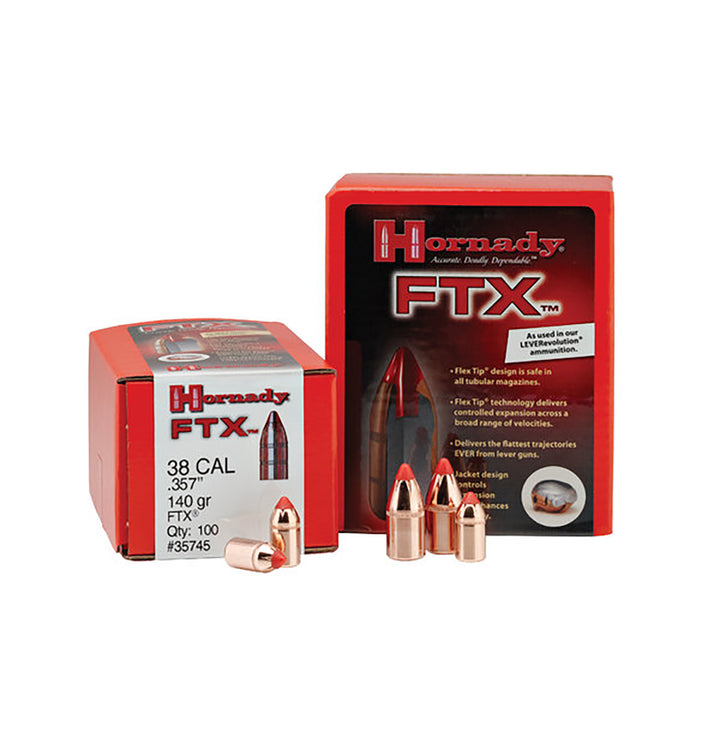 Hornady 45 CAL .452 250 GR FTX Projectile - 50pk