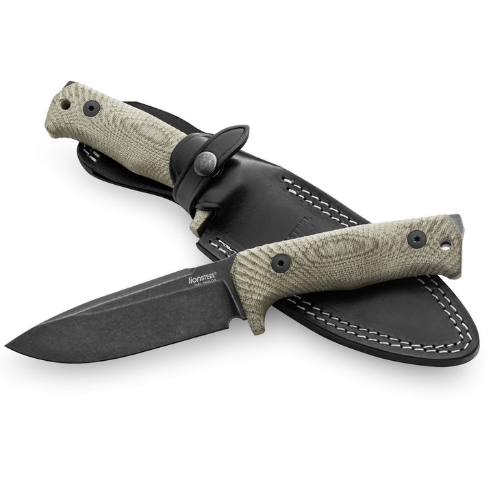 LionSteel T5 Fixed Blade Survival Knife 13cm - Niolox