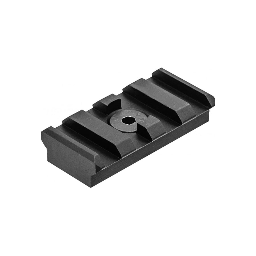 Leapers UTG PRO M-LOK 4-Slot Picatinny Rail Section Black