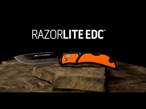 Outdoor Edge Razor-Lite Edc Orange + 6 Spare Blades