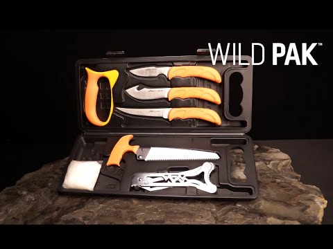 Outdoor Edge Wild-Pak 8 Piece Butcher Set