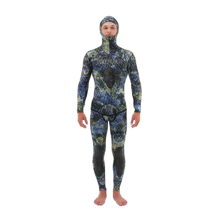 riffe mens bommi tek 35mm lined 2 piece wetsuit wbt venture 1