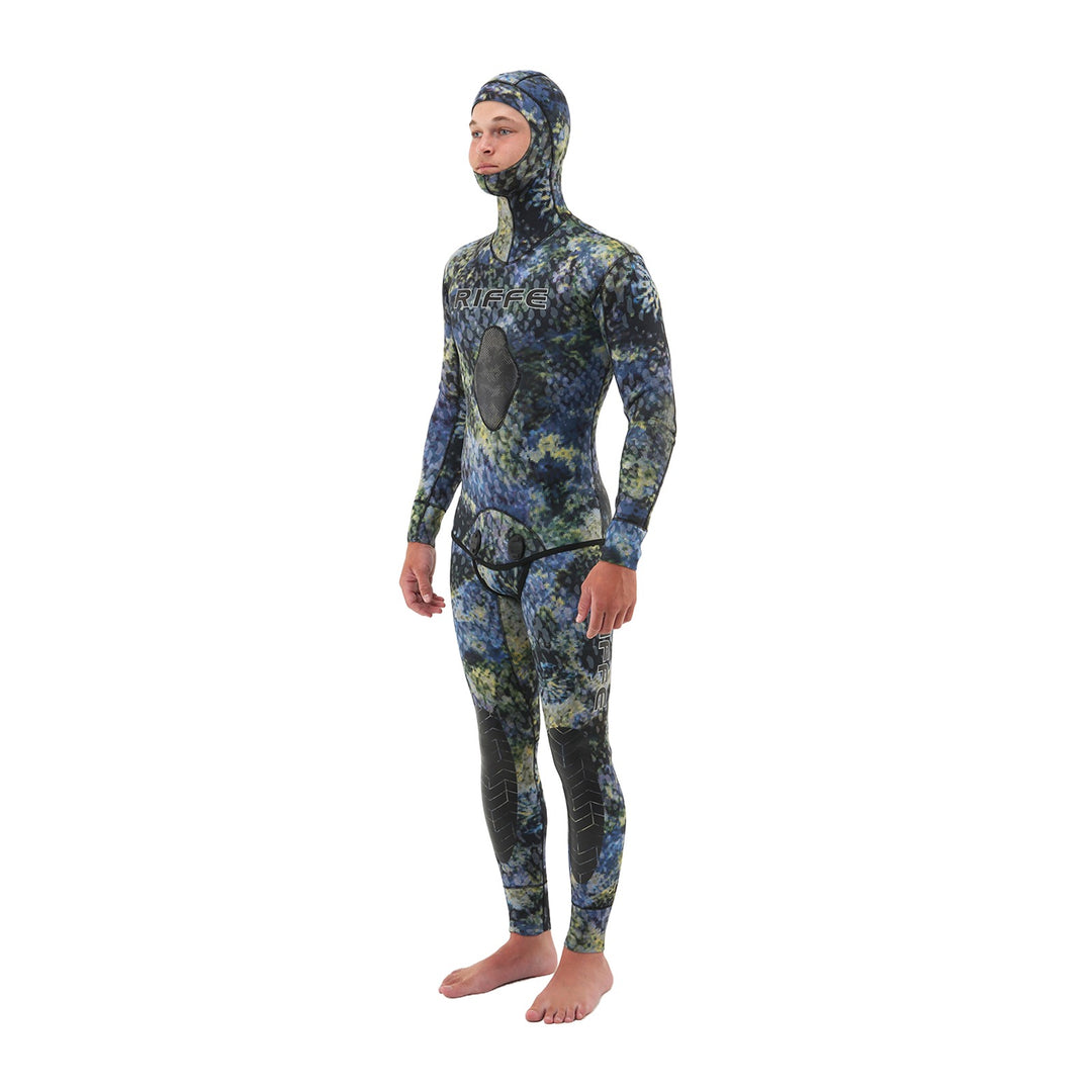 riffe mens bommi tek 35mm lined 2 piece wetsuit wbt venture 2