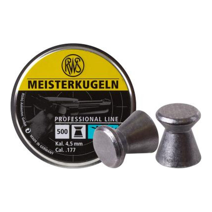 rws meisterkugeln 177 cal 82gr air pellet 500 rounds 2136023 venture 2