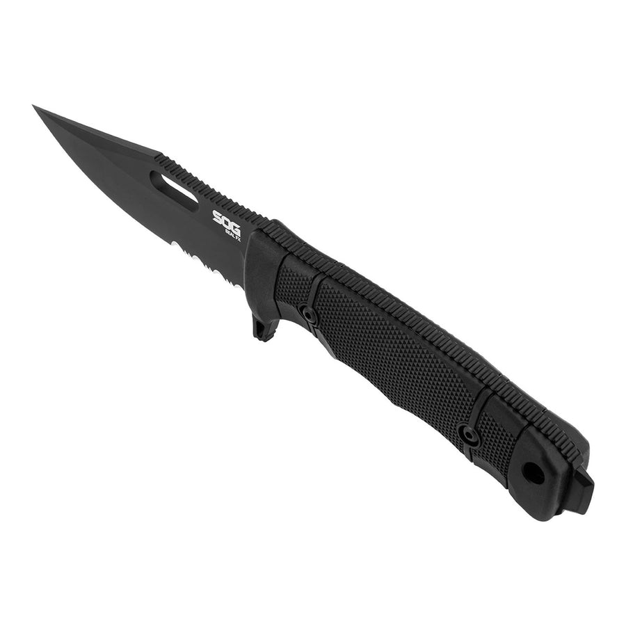 sog seal fx clip point partially serrated knife 17 21 01 57 venture 1