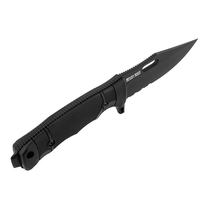 sog seal fx clip point partially serrated knife 17 21 01 57 venture 3