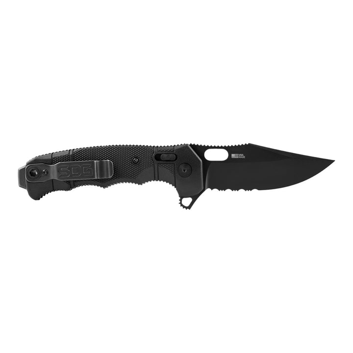 sog seal xr partially serrated folding knife 12 21 05 57 venture 3
